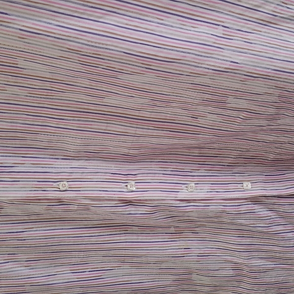 BUGATCHI Men's Shaped Fit Button Up Short Sleeve Shirt - Picture 5 of 5